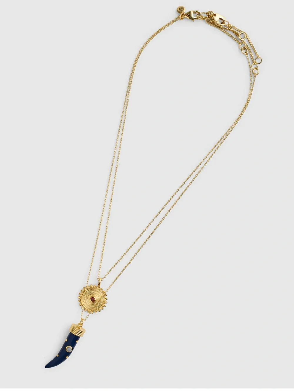Madewell Semiprecious Horn Charm Necklace - Picture 2 of 6